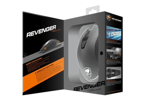 Cougar Revenger black Datora pele