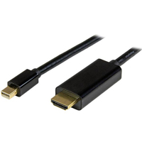 StarTech.com 2m Mini DisplayPort auf HDMI Konverterkabel - 4K (MDP2HDMM2MB) adapteris