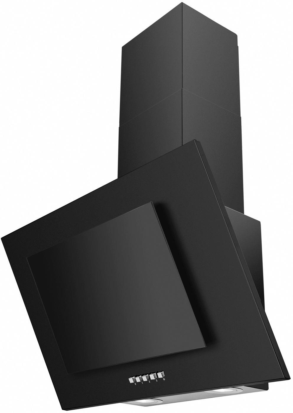 Cooker hood chimney CIARKO NTI 60 Czarny (231 m3/h; 600 mm; black color) Tvaika nosūcējs