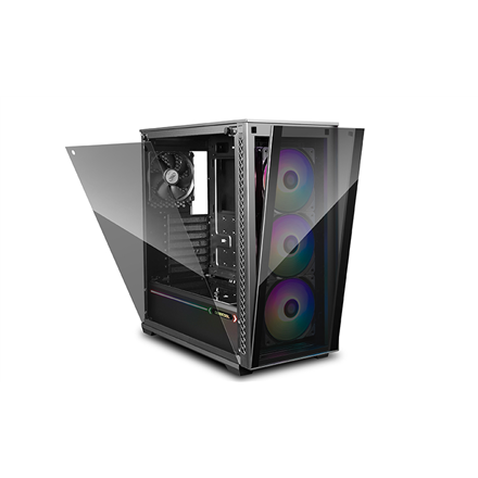 Deepcool ATX Chassis MATREXX 70 ADD-RGB 3F, Pre-installed 3pcs A-RGB fan Datora korpuss