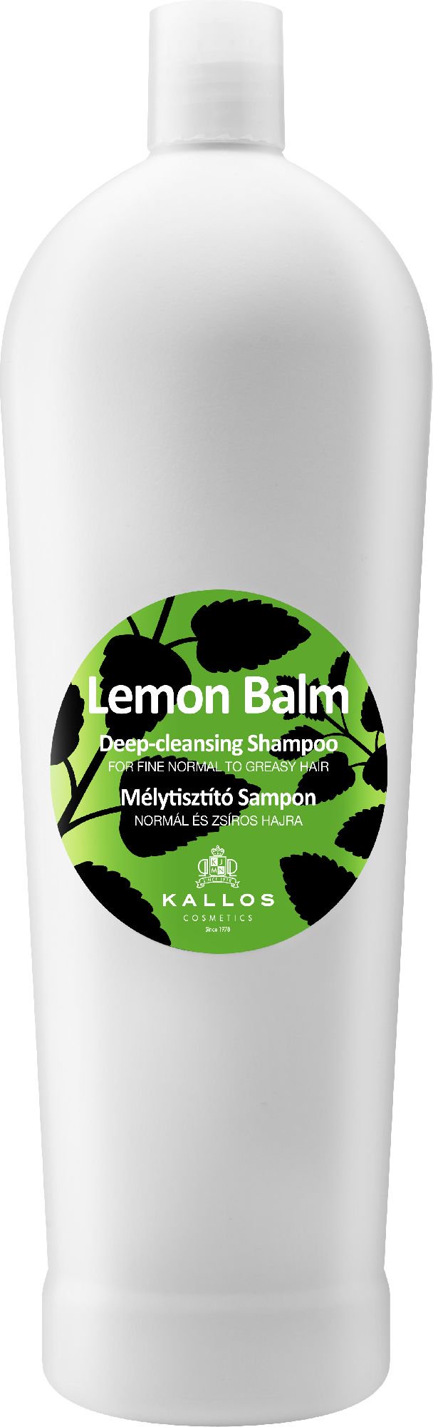 Kallos Szampon Gleboko Oczyzsczajacy Lemon Balm 1000 ml 5998889514587 (5998889514587) Matu šampūns