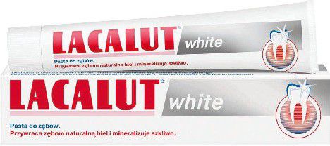 Lacalut  Pasta do zebow White wybielajaca 75ml 756055 (4016369611319) mutes higiēnai