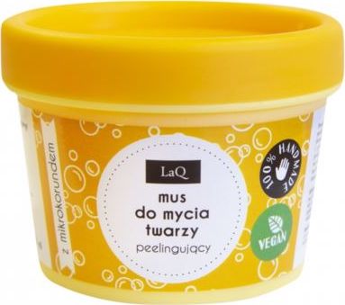 LaQ Mus do mycia twarzy peelingujacy z mikrokorundem 100ml 5902730835189 (5902730835189) kosmētika ķermenim