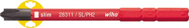 Wiha Bit slimBit electric PlusMinus/Phillips PH2x75mm (34588)