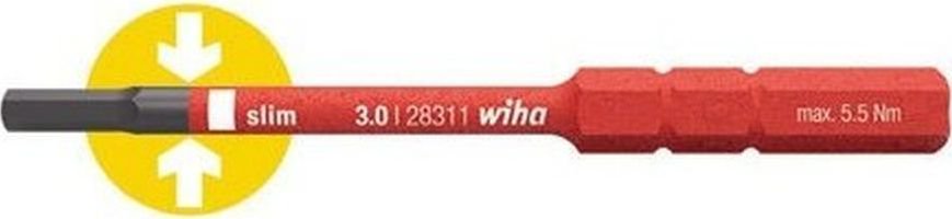 Wiha Bit slimBit electric szesciokatny 6x75mm (37227)