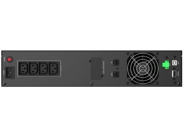 UPS Line-Interactive 1200VA Rack 19 4x IEC Out, RJ11 / RJ45 In / Out, USB, LCD, EPO nepārtrauktas barošanas avots UPS