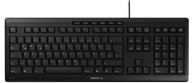 Cherry STREAM Keyboard EU black U - US English with Euro symbol klaviatūra