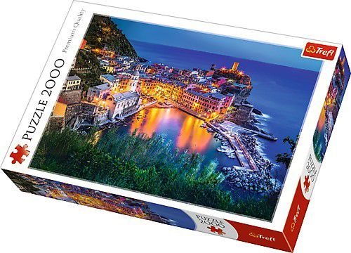 Trefl Vernazza o zmorku (27086) GXP-551121 (5900511270860) puzle, puzzle