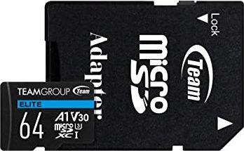 TEAMGROUP Memory Card Micro SDXC 64GB atmiņas karte