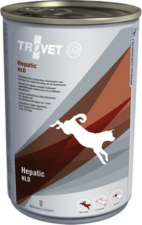 Trovet Hepatic HLD - 400g 13886 (8716811001588) barība suņiem