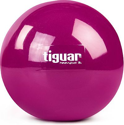 Tiguar Pilka do cwiczen Heavy Ball 1kg Tiguar Fioletowa r. uniw (TI-PHB010) 5906660029366 (5906660029366) bumba