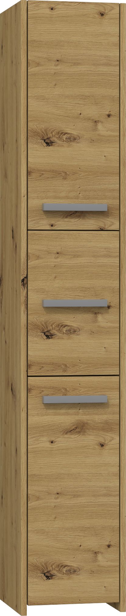 Topeshop S33 ARTISAN bathroom storage cabinet Oak