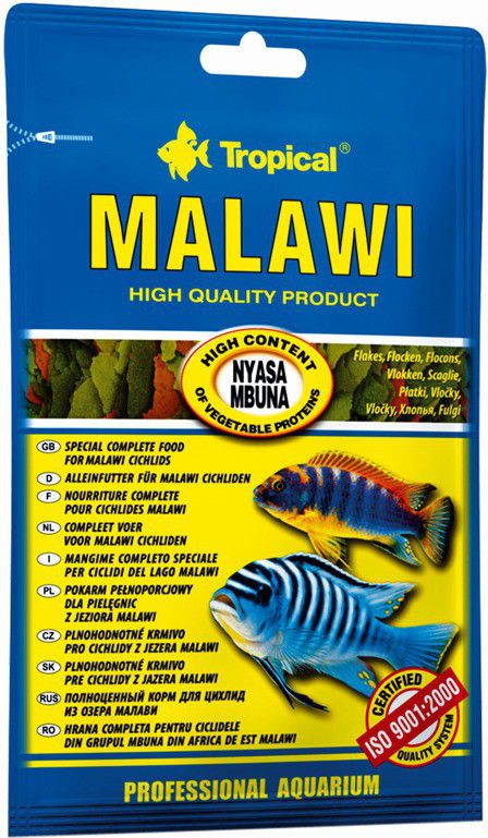 Tropical Malawi torebka strunowa 12g TR-73381 (5900469733813) zivju barība