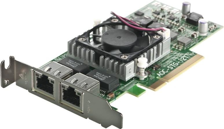 Karta sieciowa SuperMicro AOC-STG-I2T AOCSTGI2T (0672042096015) tīkla karte