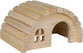 Trixie Domek dla chomika, drewniany, 19 times 11 times 13 cm TX-61271 (4047974612712) grauzējiem