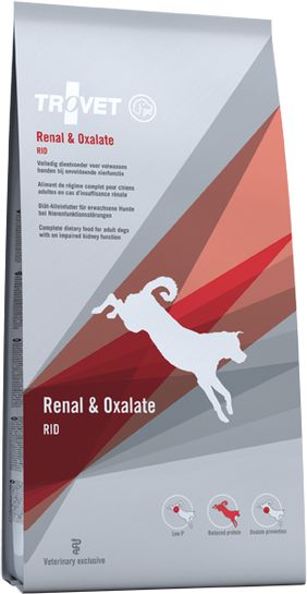 Trovet Renal & Oxalate RID - 12.5 kg barība suņiem