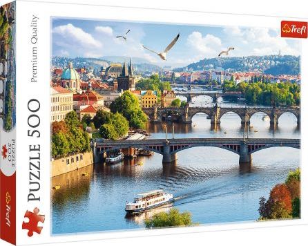 Trefl Puzzle 500 pieces Prague, Czech Republic puzle, puzzle