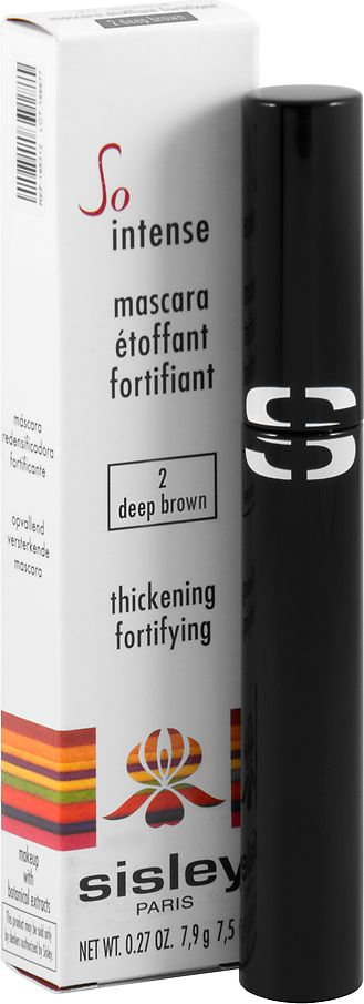 Sisley SO INTENSE MASCARA THICKENING FORTIFYING 02 DEEP BROWN 7,5ML skropstu tuša