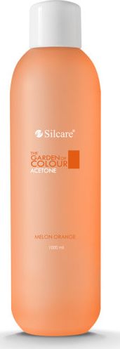 Silcare Aceton do usuwania lakieru hybrydowego The Garden of Colour Melon Orange 1000ml 5906720566367 (5906720566367) kosmētikas noņēmējs