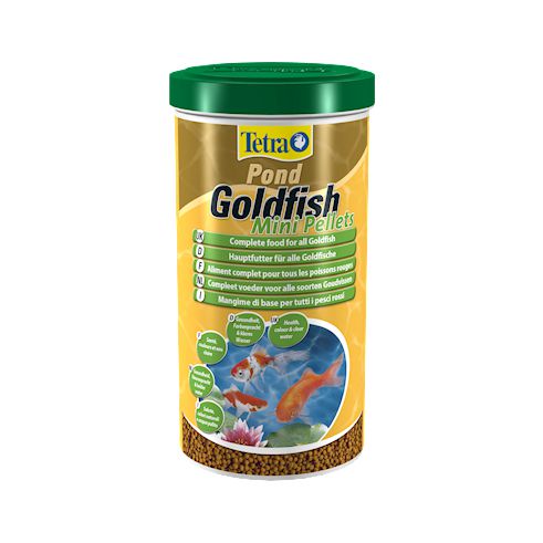 Tetra Pond Goldfish Mini Pellets 1 L zivju barība