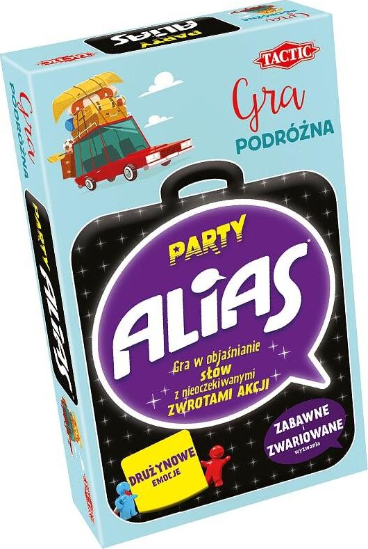 Tactic Gra planszowa Alias Party wersja podrozna 376716 (6416739569529) galda spēle