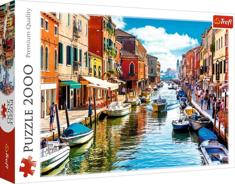 Trefl Puzzle 2000 Murano Island Venice puzle, puzzle