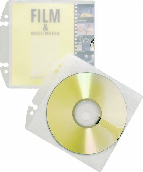 Staples DURABLE Kieszen mocna na 1 CD/DVD 10 szt. DUR054 (4005546501925)