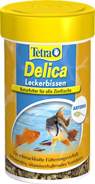 Tetra TetraDelica Brine Shrimps 100 ml 4831 (4004218734029) zivju barība