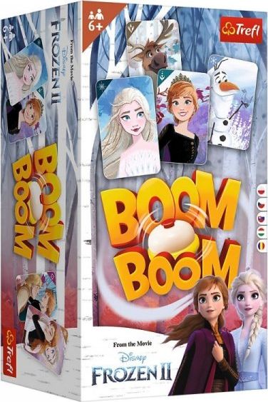 Trefl Board Game Boom Boom Frozen 2 galda spēle