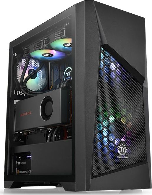 Thermaltake Commander G32 TG ARGB, tower case (black, Tempered Glass) Datora korpuss