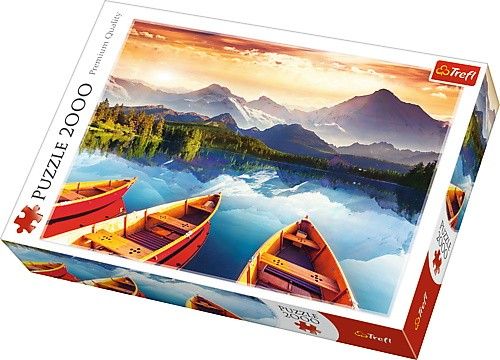 Trefl Puzzle 2000 elementow - Krysztalowe jezioro (GXP-645728) GXP-645728 (5900511270969) puzle, puzzle