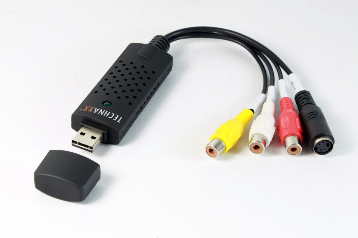 Technaxx Video Grabber TX-20 USB 2.0 (1604) 21682151 (4260101738028) uztvērējs