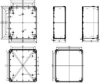 Schneider Obudowa 341 x 291 x 128mm ABS IP66 Thalassa TBS (NSYTBS342912) NSYTBS342912 (3606480165405)