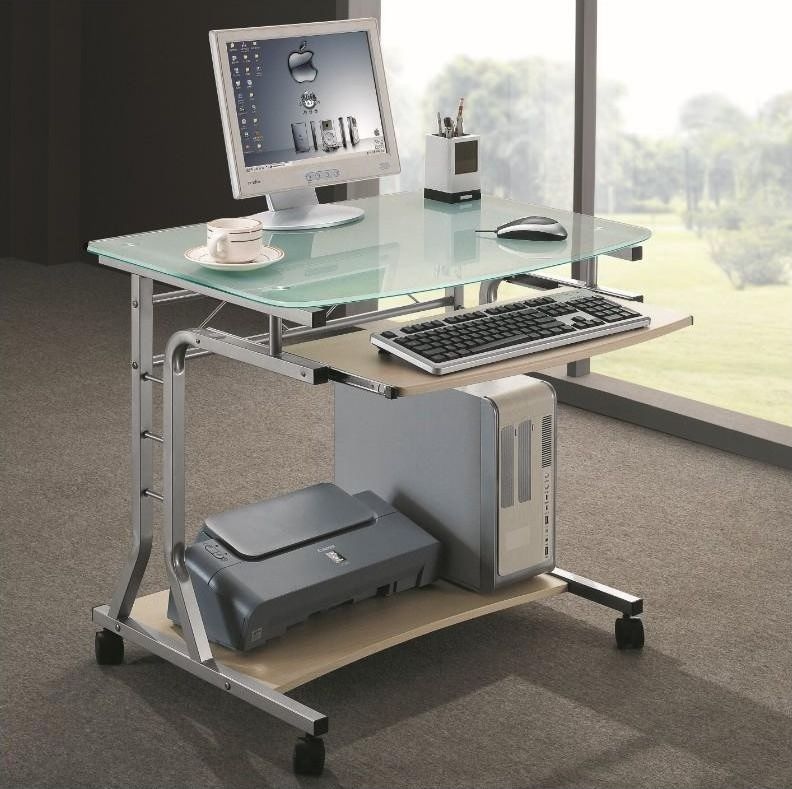 Techly Desk Brown 75 cm x 60 cm