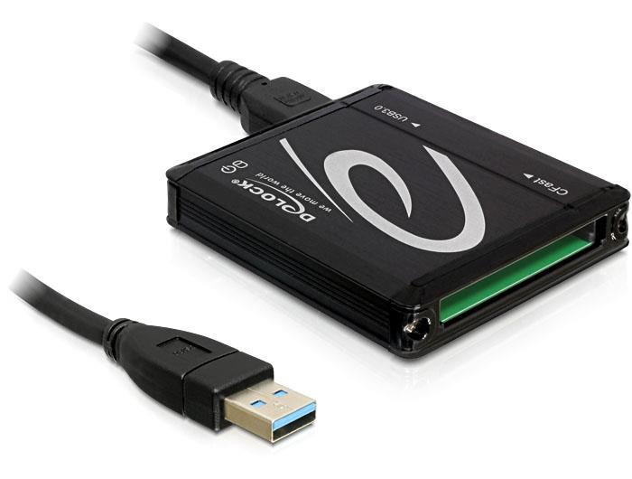 Delock Card Reader USB 3.0 > CFast karšu lasītājs