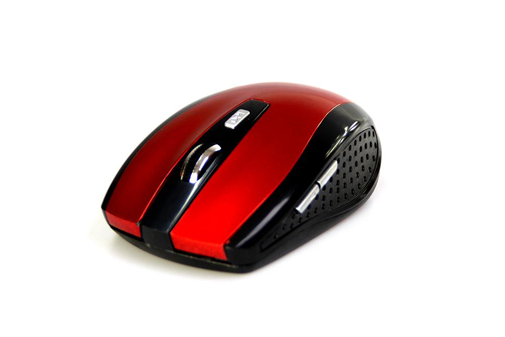 Media-tech RATON PRO - Wireless optical mouse, 1200 cpi, 5 buttons, color red Datora pele