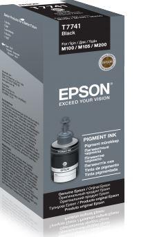 Ink Epson T7741 Black bottle | M series kārtridžs