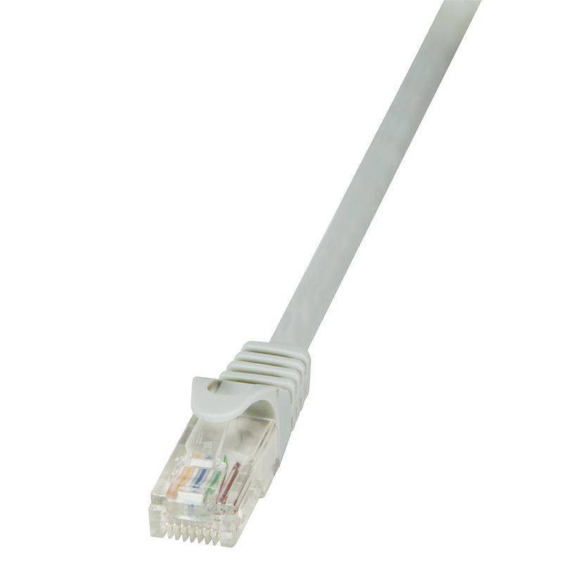 LOGILINK - Patchcord Cat.6 U/UTP EconLine grey 3,00m tīkla kabelis