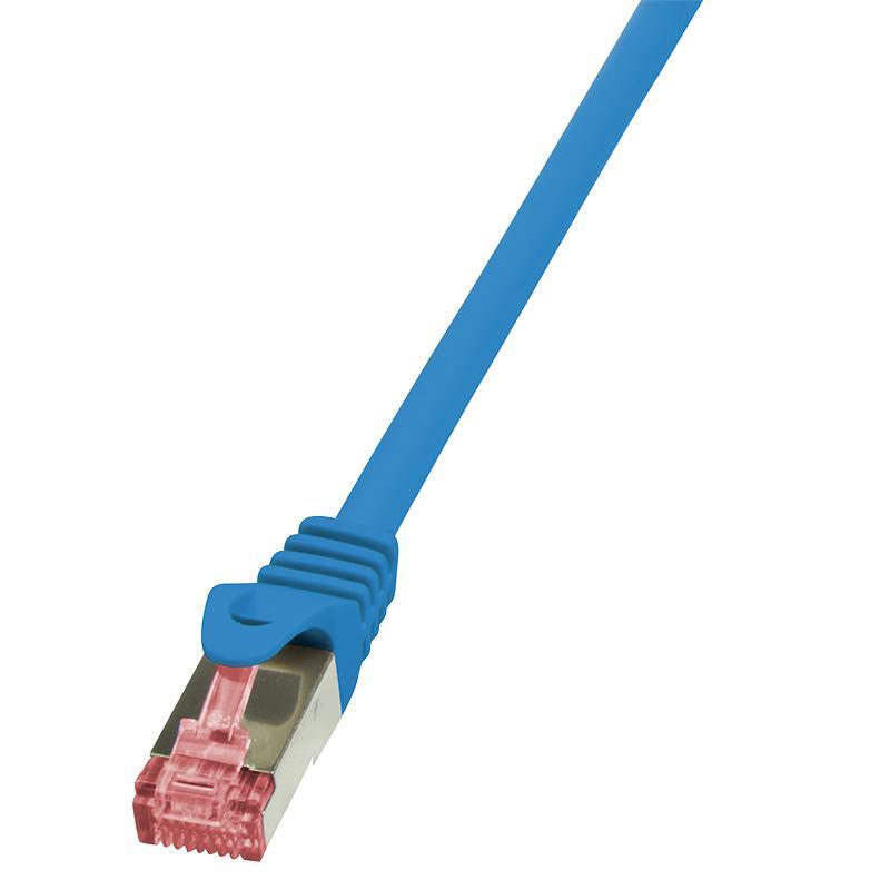 LOGILINK - Patchcord Cat.6 S/FTP PIMF PrimeLine 1,00m blue tīkla kabelis