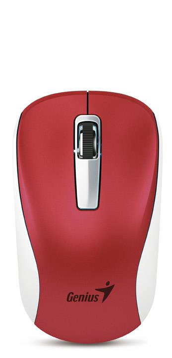 Genius optical wireless mouse NX-7010, Red Datora pele