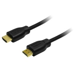 LOGILINK - Cable HDMI - HDMI 1.4, version Gold, lenght 1m kabelis video, audio