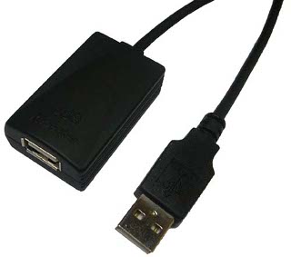 LOGILINK - Cable repeater USB 2.0 5m USB kabelis