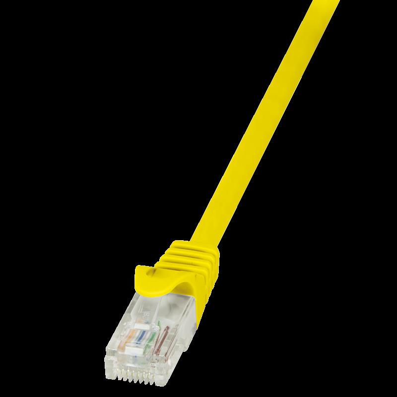 LOGILINK - Patchcord CAT 5e UTP 2m yellow tīkla kabelis