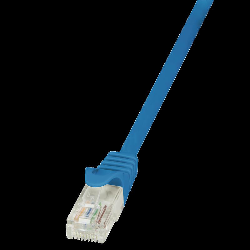 LOGILINK - Patchcord CAT 5e UTP 3m blue tīkla kabelis