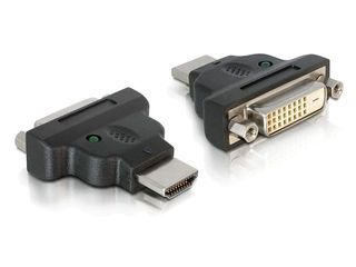 Delock adapter HDMI(M)->DVI-D(F) (24+1) Dual Link karte