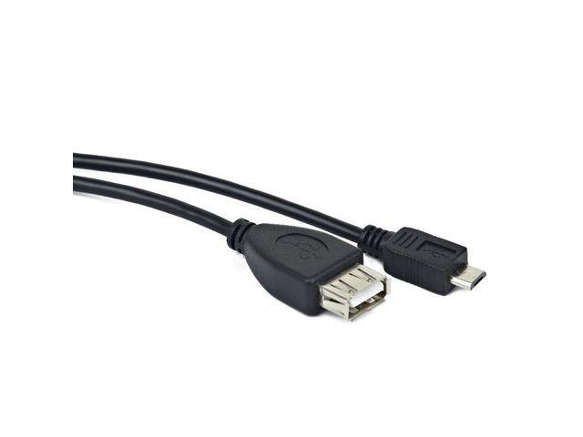 Natec cable USB OTG (AF) to USB Micro (BM), 0.15M, blister USB kabelis