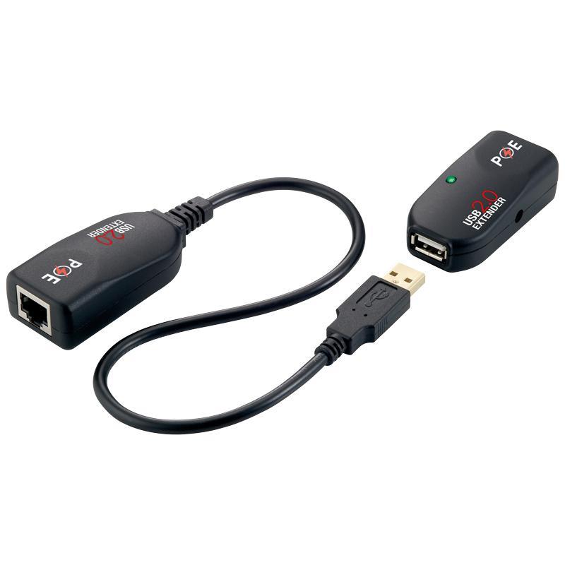LOGILINK - USB 2.0 Cat.5 Extender, Up to 50 meters