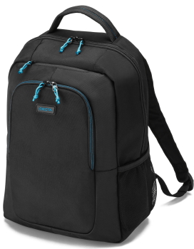 Dicota Backpack Spin 14 - 15.6'' Black portatīvo datoru soma, apvalks