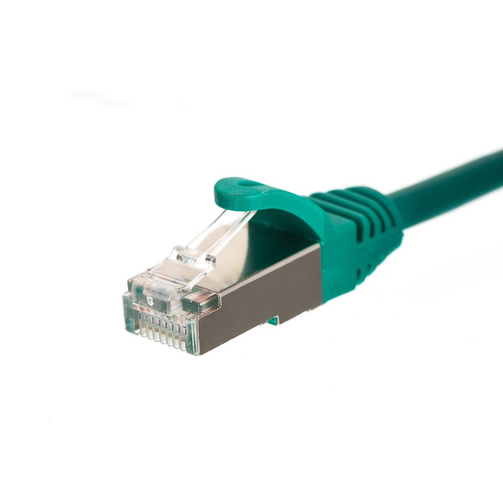 Netrack patch cable RJ45, snagless boot, Cat 5e FTP, 5m grey kabelis, vads