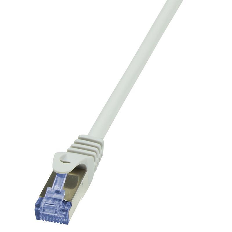 LOGILINK - Patchcord Cat.6A 10G S/FTP PIMF PrimeLine 20m grey tīkla kabelis